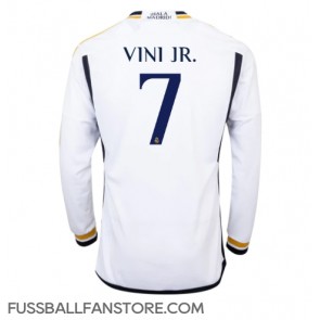 Real Madrid Vinicius Junior #7 Replik Heimtrikot 2023-24 Langarm